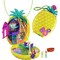 Mattel Polly Pocket Tropicool Pineapple Wearable Purse Safari Doll Playset
